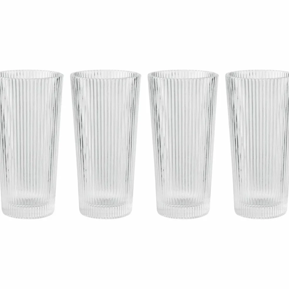 Pilastro Long Drink glass 0,3 liter, 4 stk
