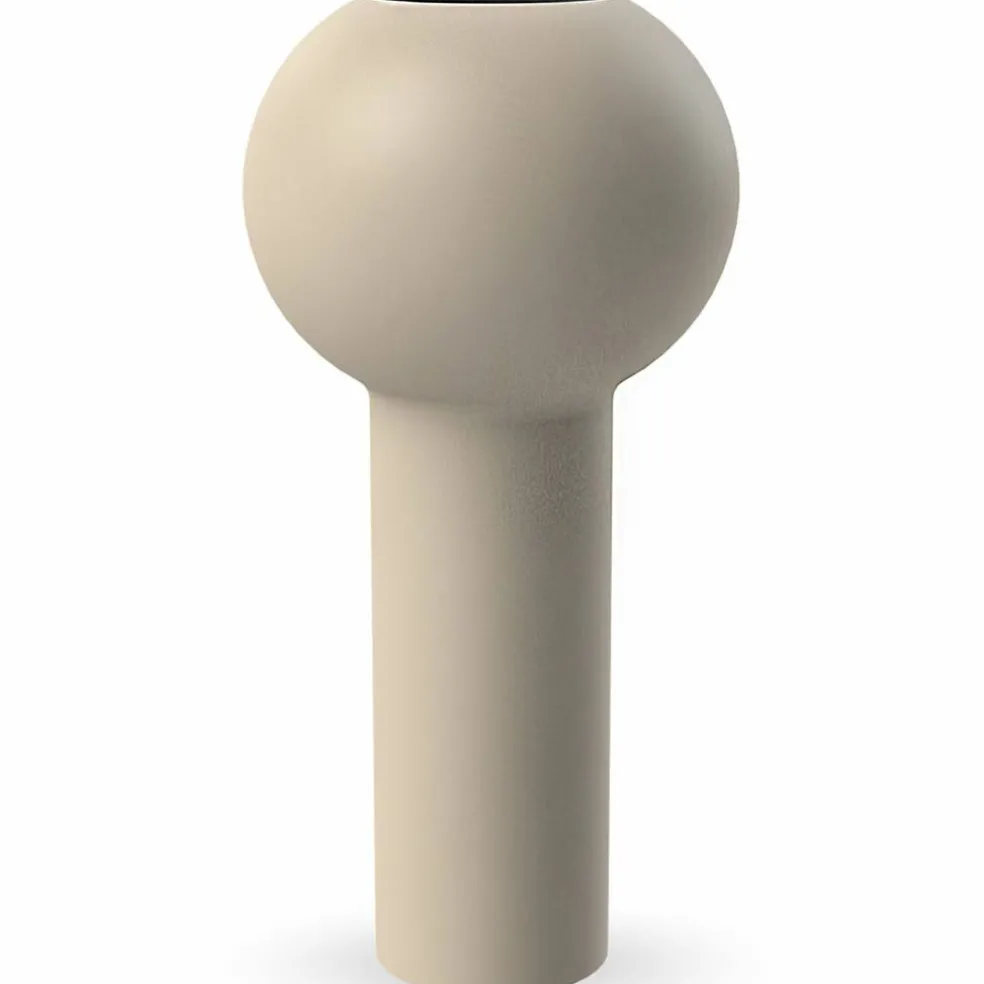 Pillar vase, 32 cm, sand