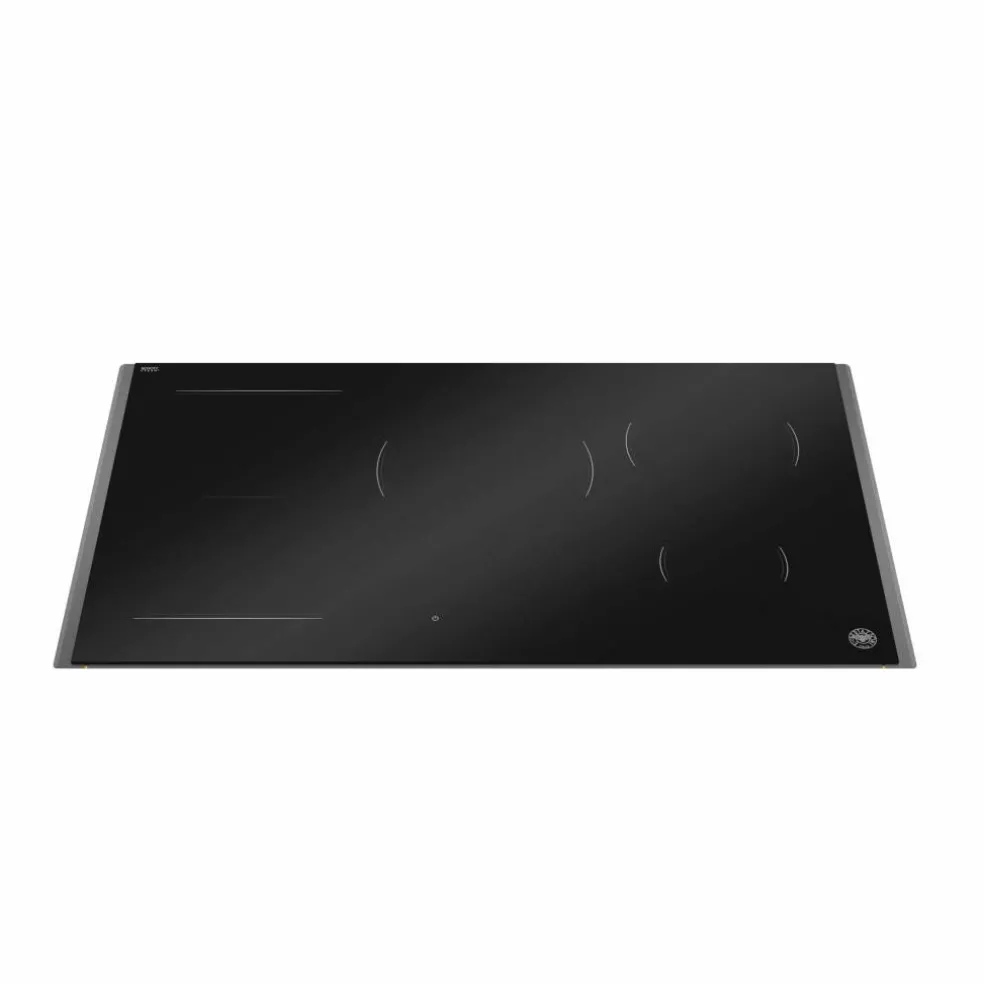 P905I1M30GP Premium induksjonstopp 90 cm med gullramme, 5 soner