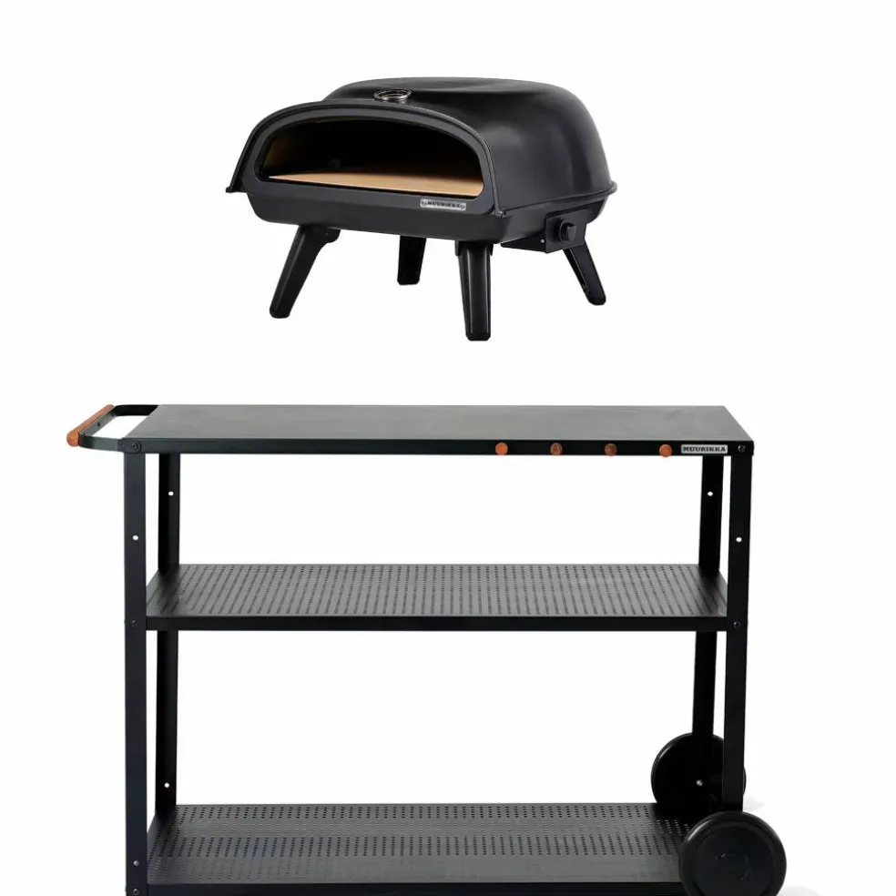 Pizzaovn med grillvogn