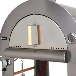 Pizzaovn på ved eller gass