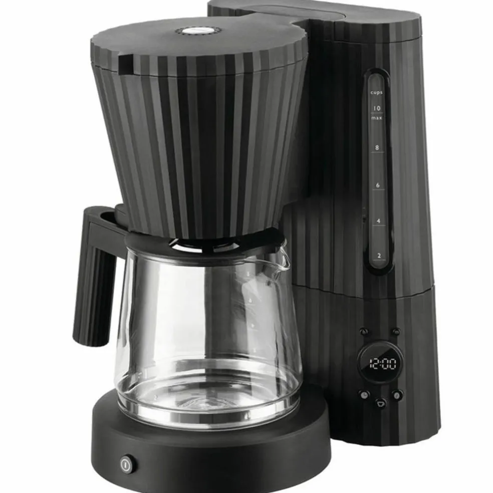 Plissé kaffetrakter, hvit