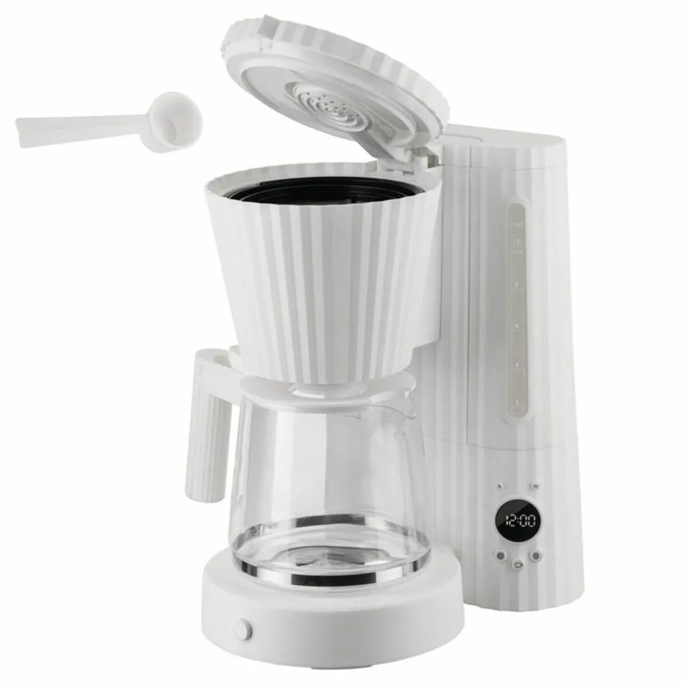 Plissé kaffetrakter, svart