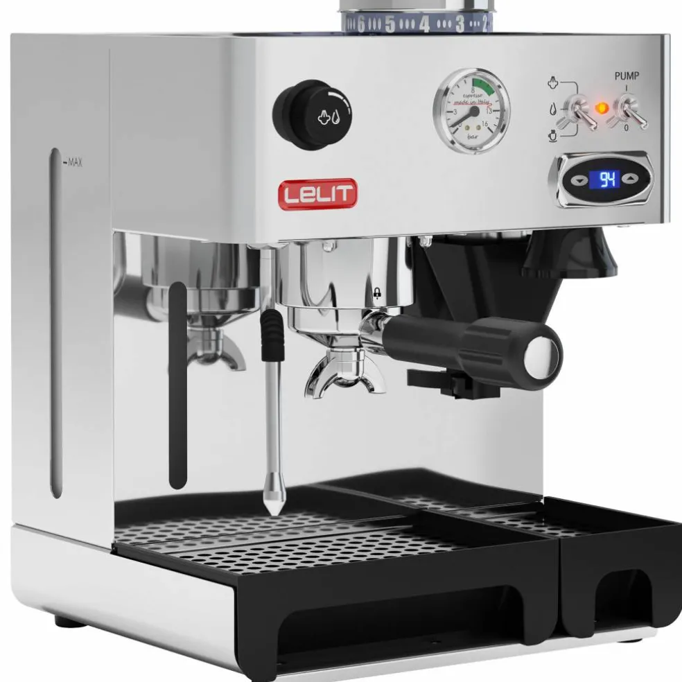 PL042TEMD Anita espressomaskin, rustfritt stål