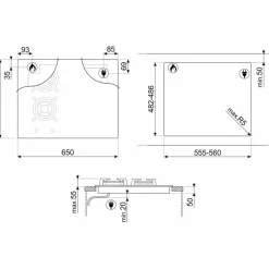 PM3643D induksjonsplate