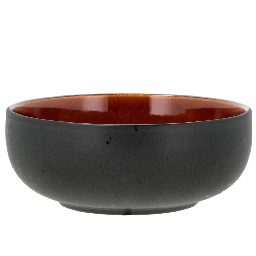 Poke-/ramenskål 18 cm, grønn/svart
