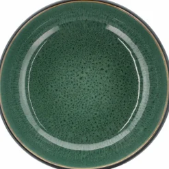 Poke-/ramenskål 18 cm, grønn/svart