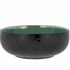 Poke-/ramenskål 18 cm, mørkeblå/svart
