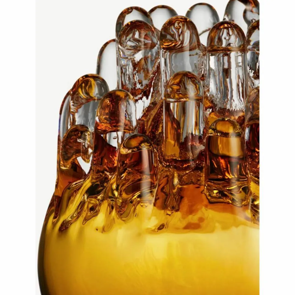Polar lykt 20 cm, amber