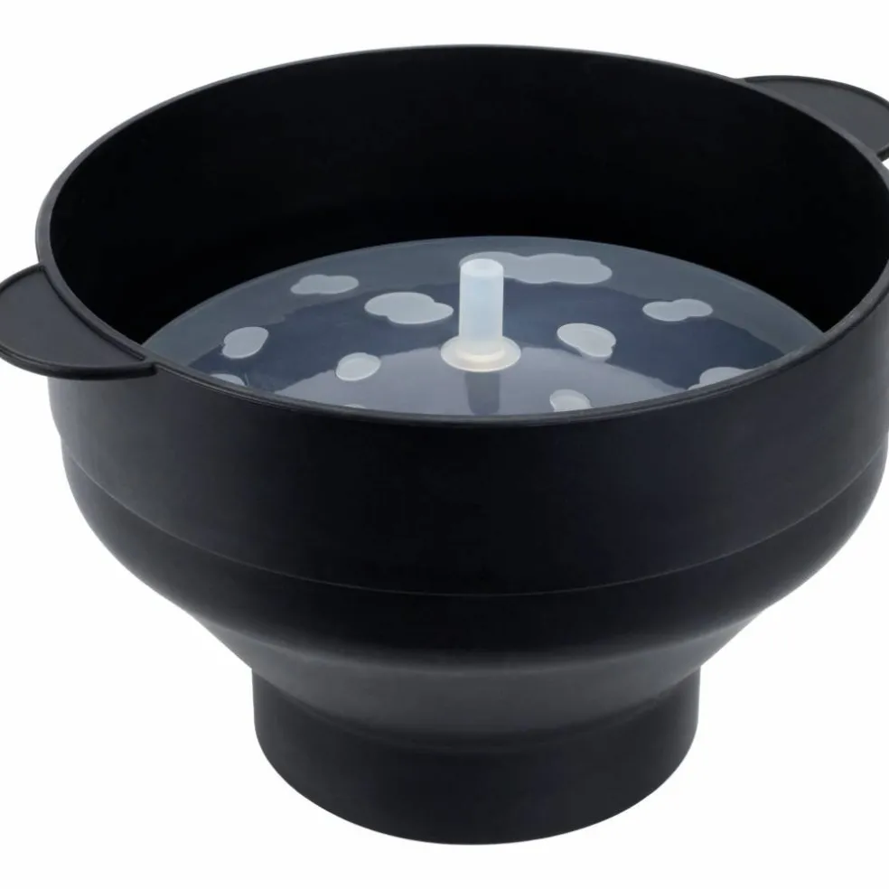 Popcorn Maker mikrobølgeovn, svart