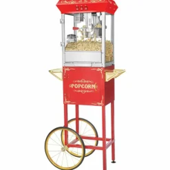 Popcornvogn All Star 8-10 liter Rød