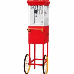 Popcornvogn All Star 8-10 liter Svart