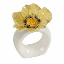 Poppy serviettring 2-pakning, beige