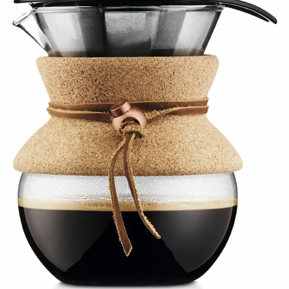 Pour Over Kork med Filter 0,5 l