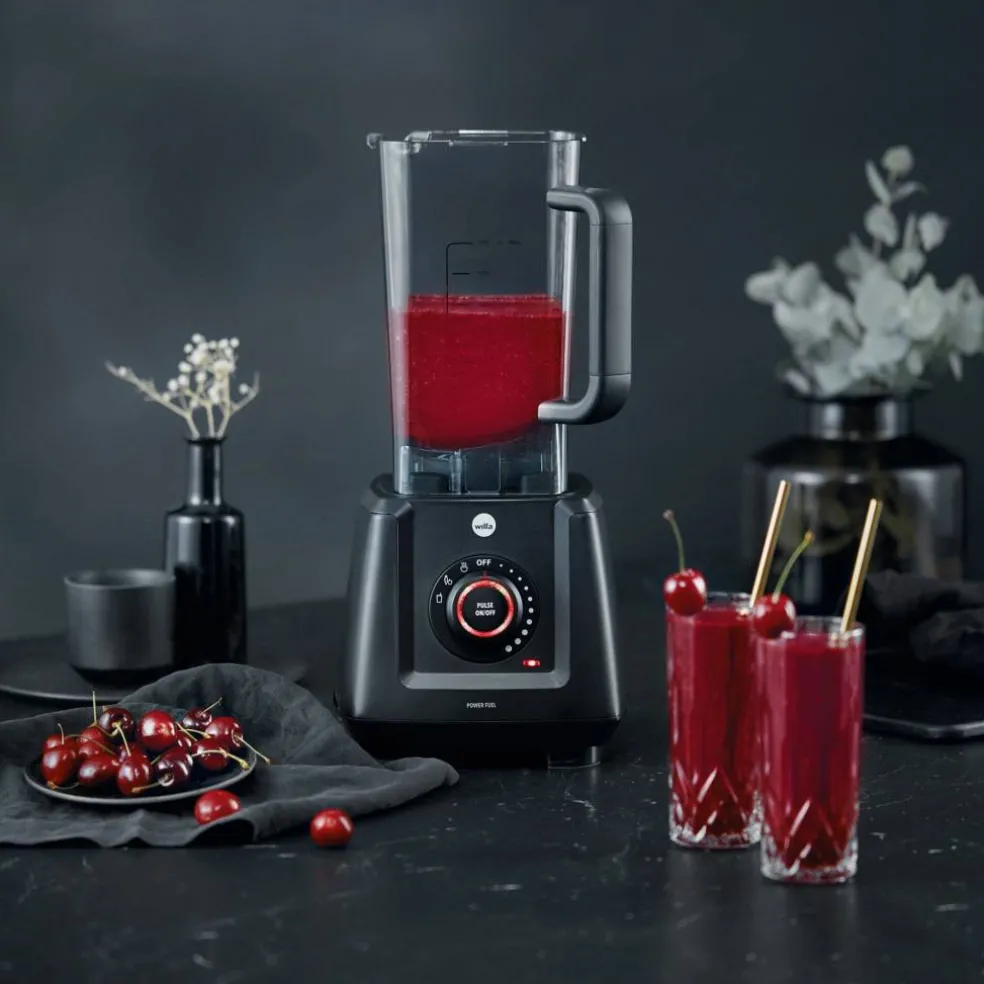 PowerFuel PB2B-1200 blender, matt svart