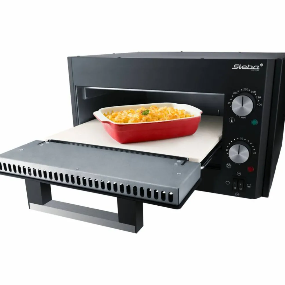 Power Pizzaovn 1800W 9 liter, sort