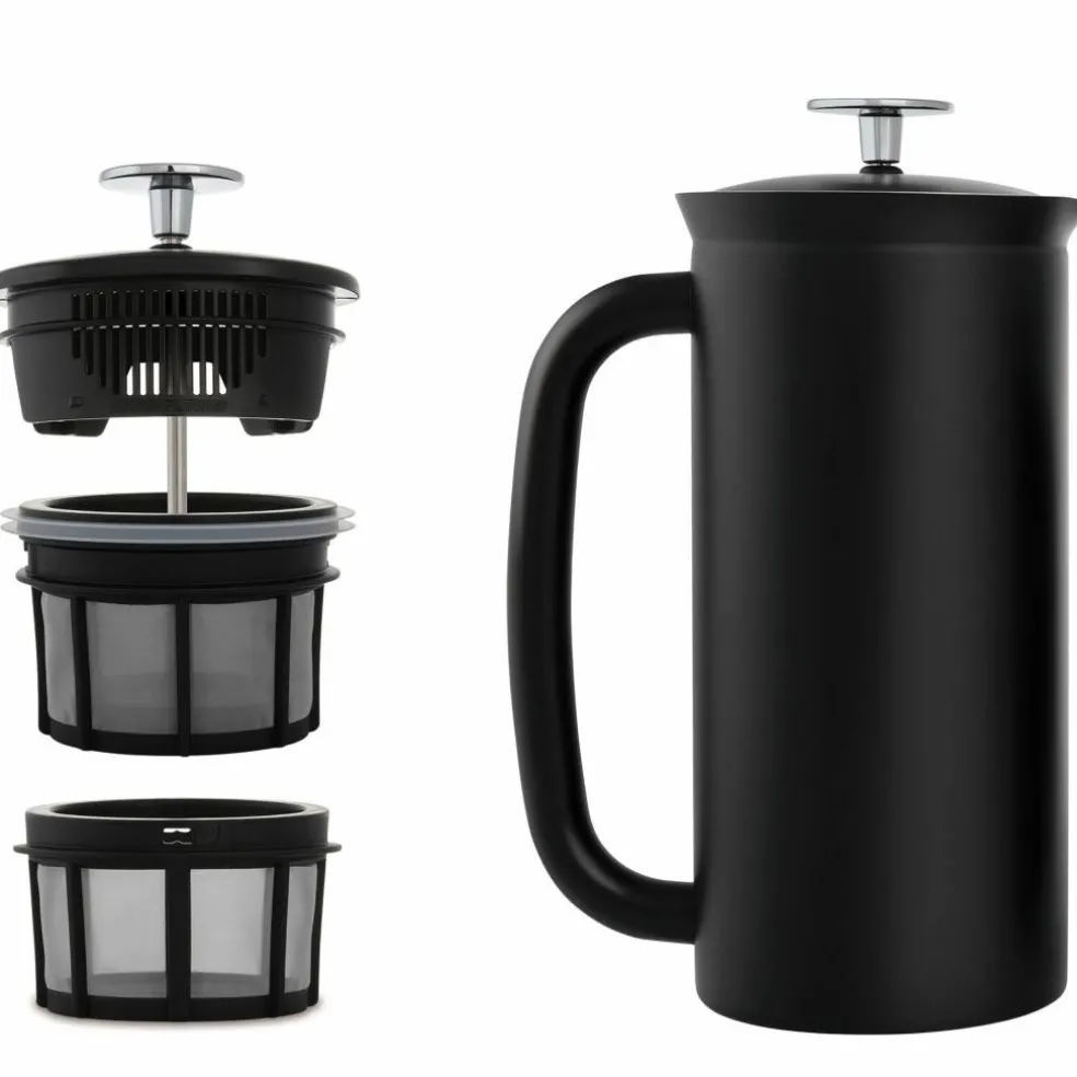 P7 Presskanne Svart, 1 liter