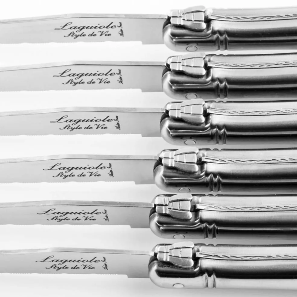 Premium Line grillkniver 6 stk, rustfritt stål