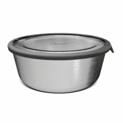 PrepSkål med lokk 1 liter, rustfritt stål