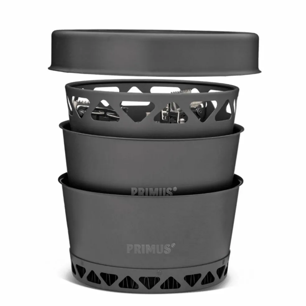 PrimeTech Stove Set stormkjøkken, 2x1,3 L + panne