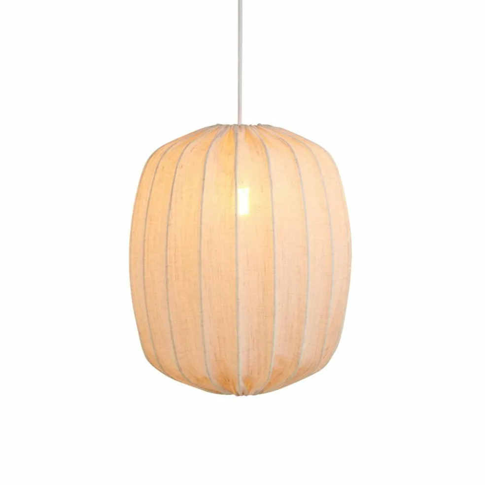 Prisma Linen Natural taklampe, 35 cm