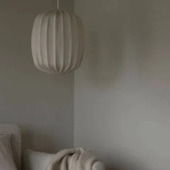 Prisma Linen Natural taklampe, 25 cm