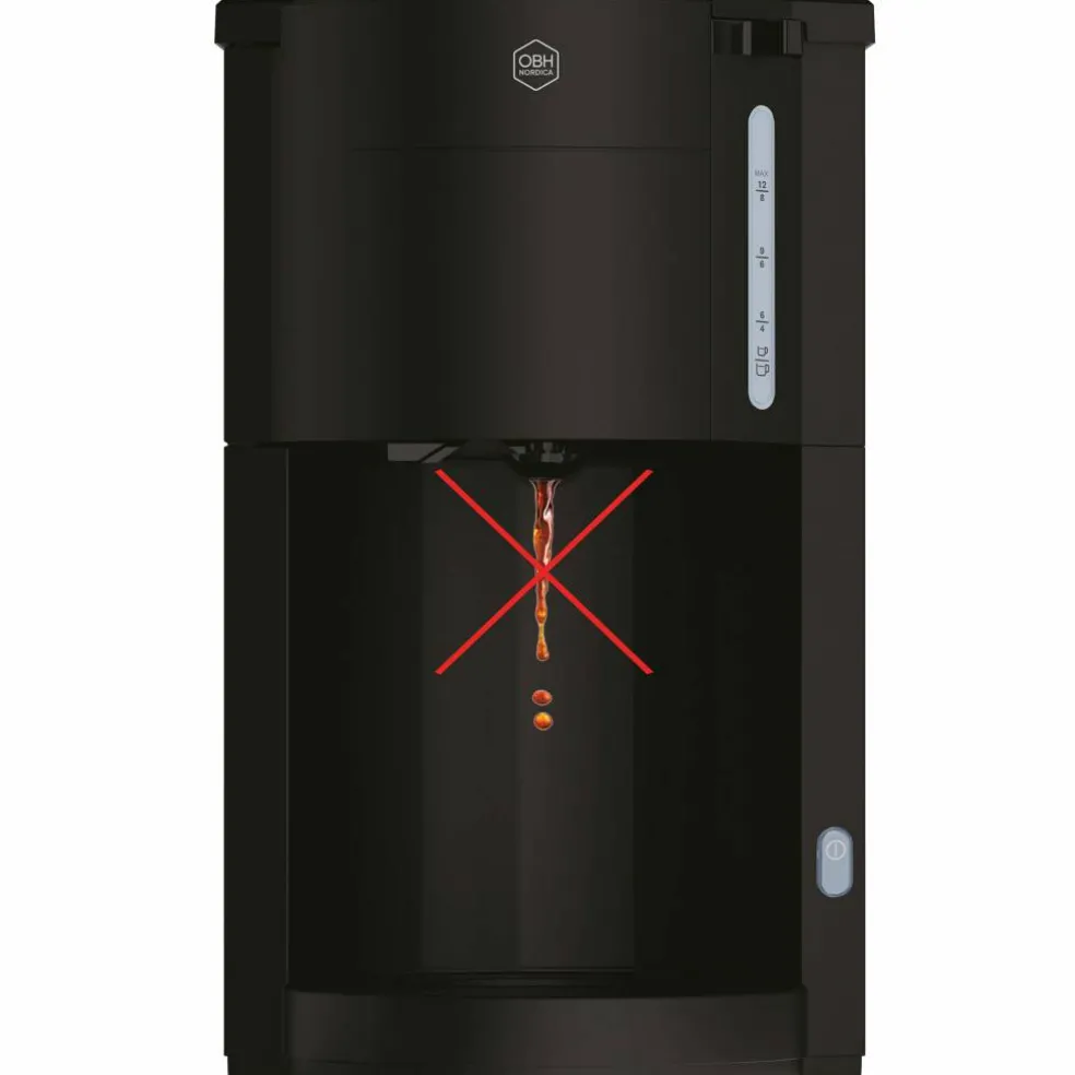 Pro Aroma kaffetrakter, svart