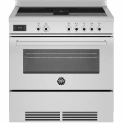 PROCH94I1EXT Komfyr med integrert vifte 90 cm, rustfritt stål