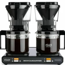 Professional Double kaffetrakter, black/silver