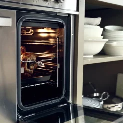 Professional hvitevarepakke 90 cm, rustfritt stål