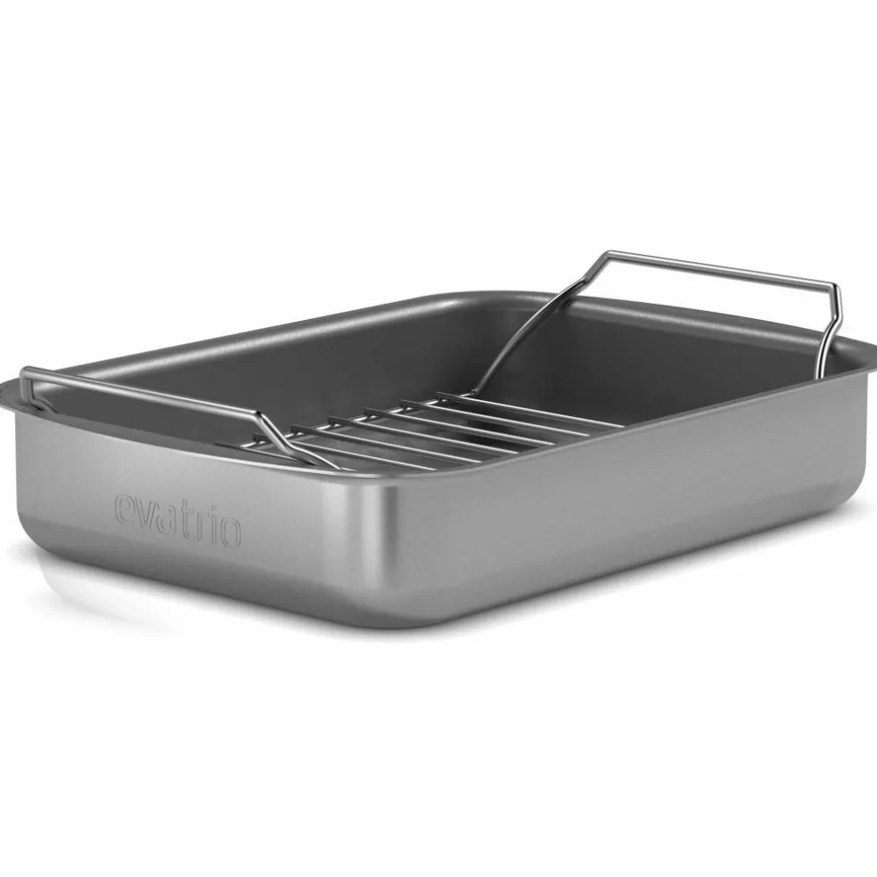 Professional langpanne med rist 35 x 25 cm