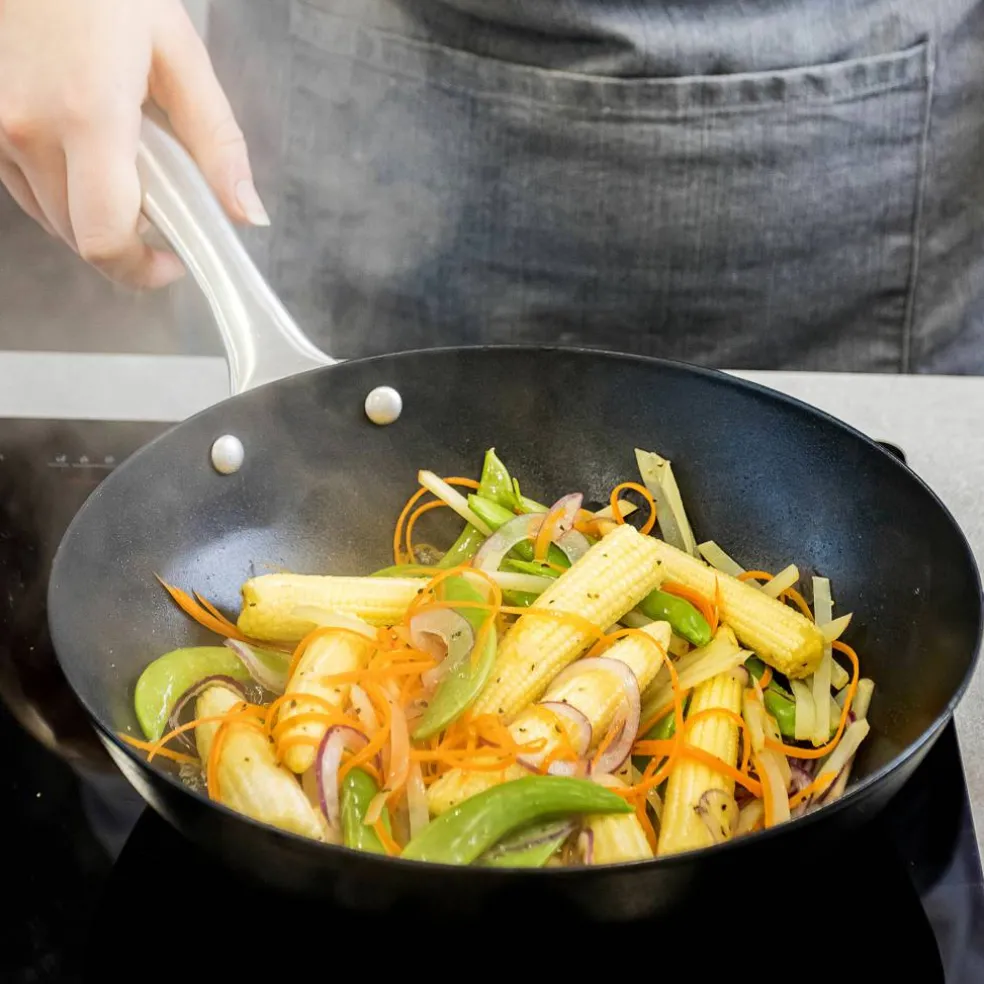 Professionell Wok Induksjon 26 cm Non-stick