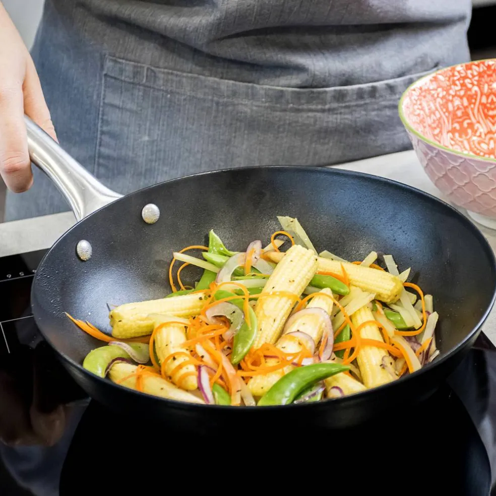 Professionell Wok Induksjon 26 cm Non-stick