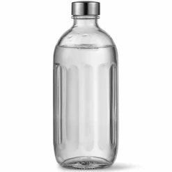 Pro glassflaske, polert stål