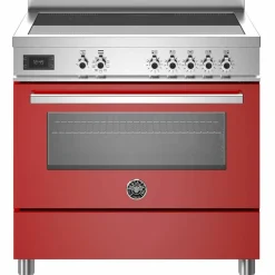 PRO95I1EART Professional induksjonskomfyr med ovn 90 cm, Orange