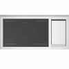 PRO125I2EART2 Professional induksjonskomfyr 120 cm med 5 soner, elektrisk stekebord og 2 ovner, oransje