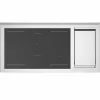 PRO125I2EBIT2 Professional induksjonskomfyr 120 cm med 5 soner, elektrisk stekebord og doble ovner, hvit