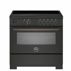 PRO95I1EBIT2 Professional induksjonskomfyr 90 cm med 5 soner og 1 ovn, hvit