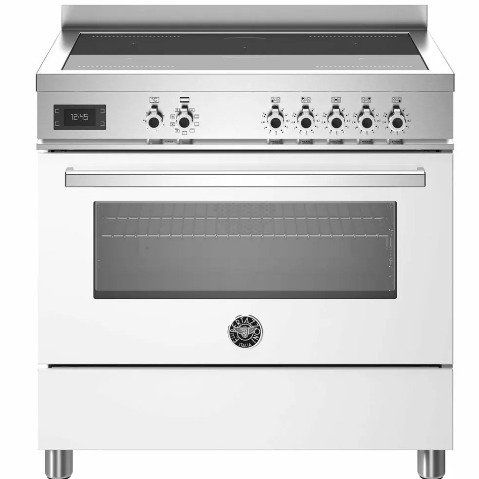 PRO95I1ECAT Professional induksjonskomfyr med ovn 90 cm, matt svart