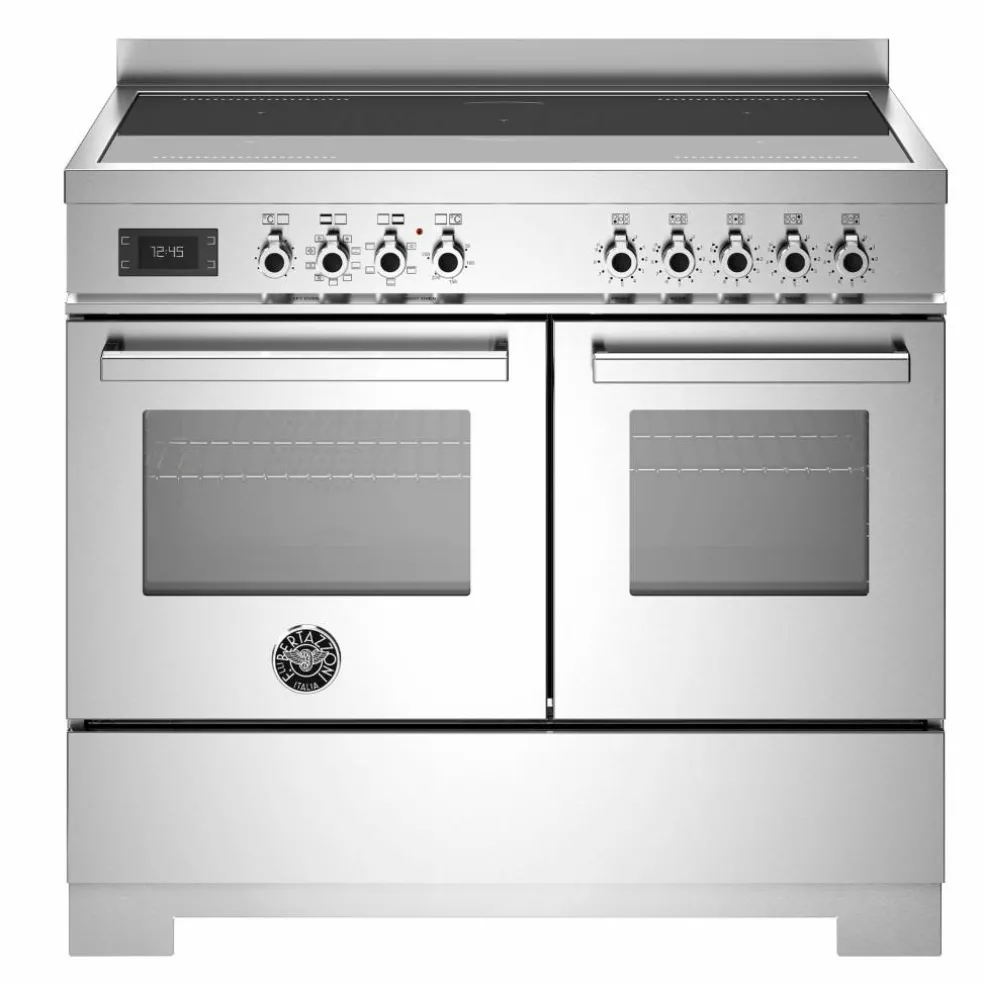 PRO95I2ECAT Professional induksjonskomfyr med dobbelovn 90 cm, matt svart