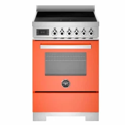 PRO64I1EGIT2 Professional induksjonskomfyr 60 cm med 4 soner og 1 ovn, gul
