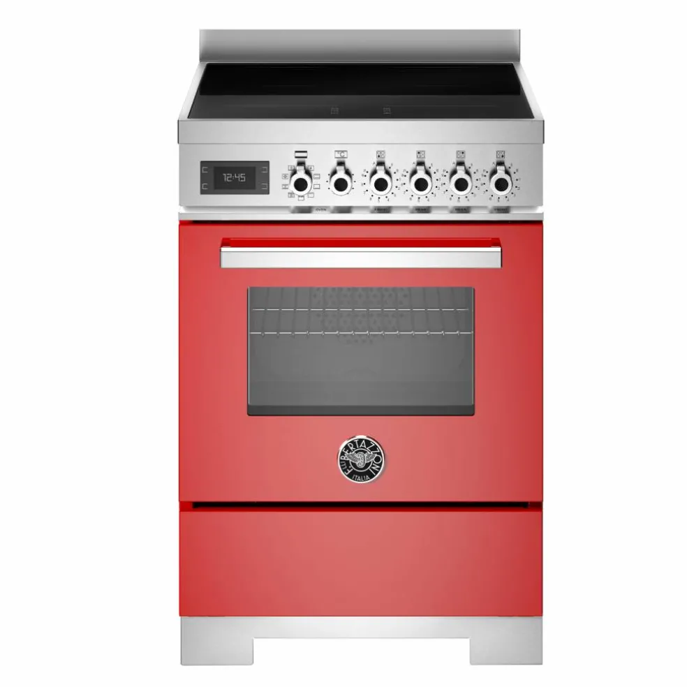 PRO64I1EGIT2 Professional induksjonskomfyr 60 cm med 4 soner og 1 ovn, gul