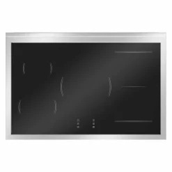 PRO95I1EROT2 Professional induksjonskomfyr 90 cm med 5 soner og 1 ovn, rød