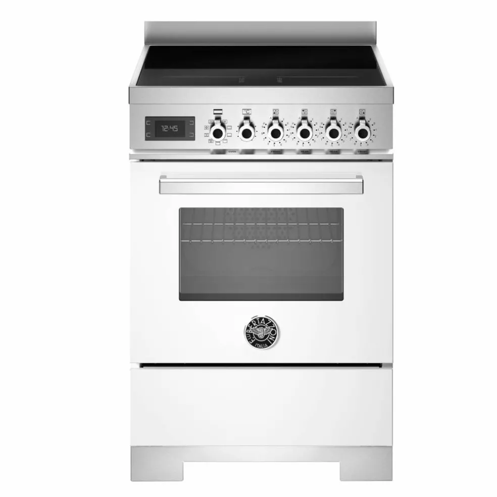 PRO64I1EXT2 Professional induksjonskomfyr 60 cm med 4 soner og 1 ovn, rustfritt stål