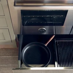 PRO95I2EXT Professional induksjonskomfyr med dobbelovn 90 cm, Rustfritt Stål
