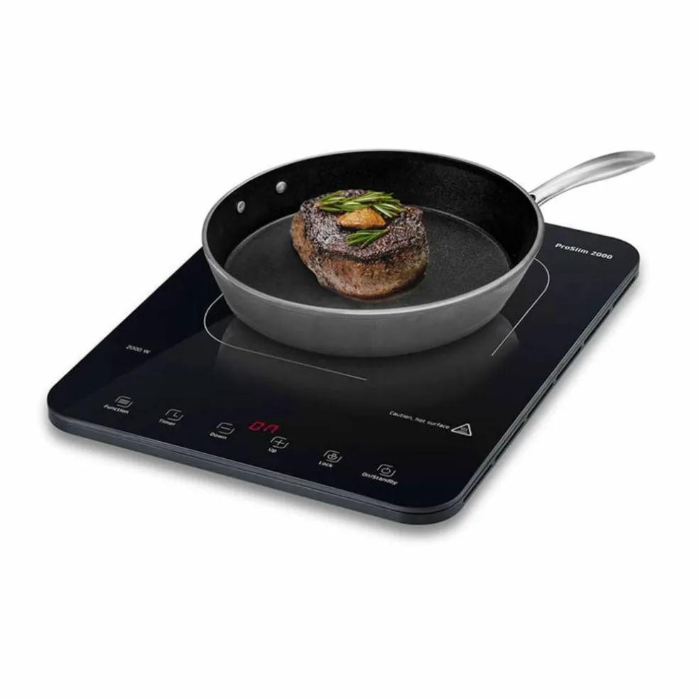 ProSlim 2000 induksjonsplate, svart