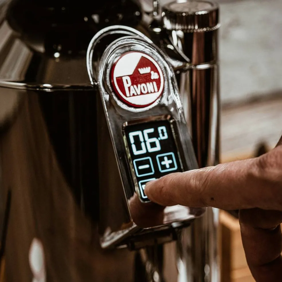 Prosumer elektrisk kaffekvern, krom