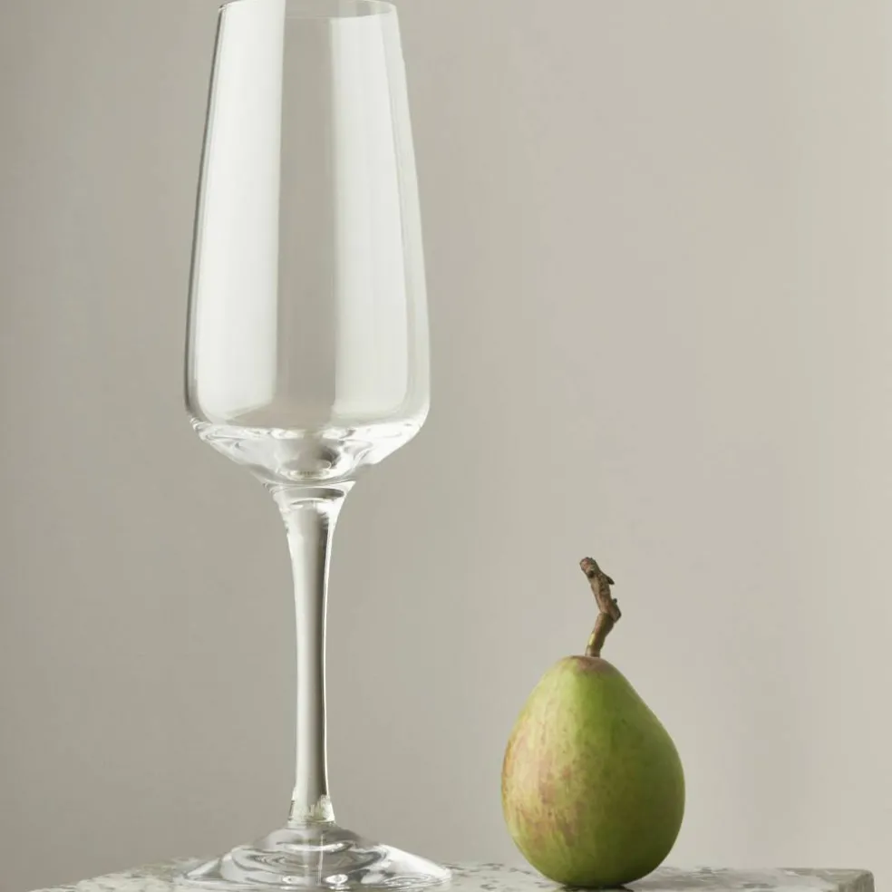 Pulse champagneglass 28 cl, 4-pakning