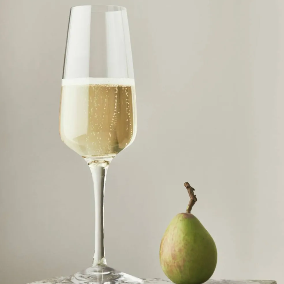 Pulse champagneglass 28 cl, 4-pakning