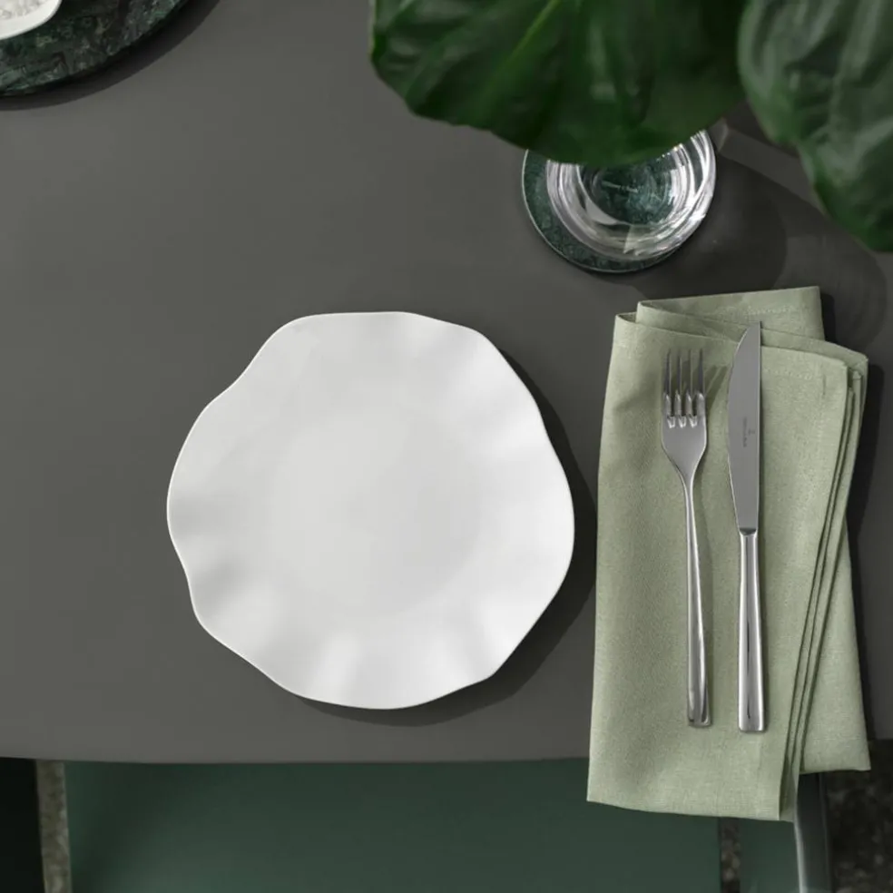 Pura frokosttallerken 22 cm, hvit